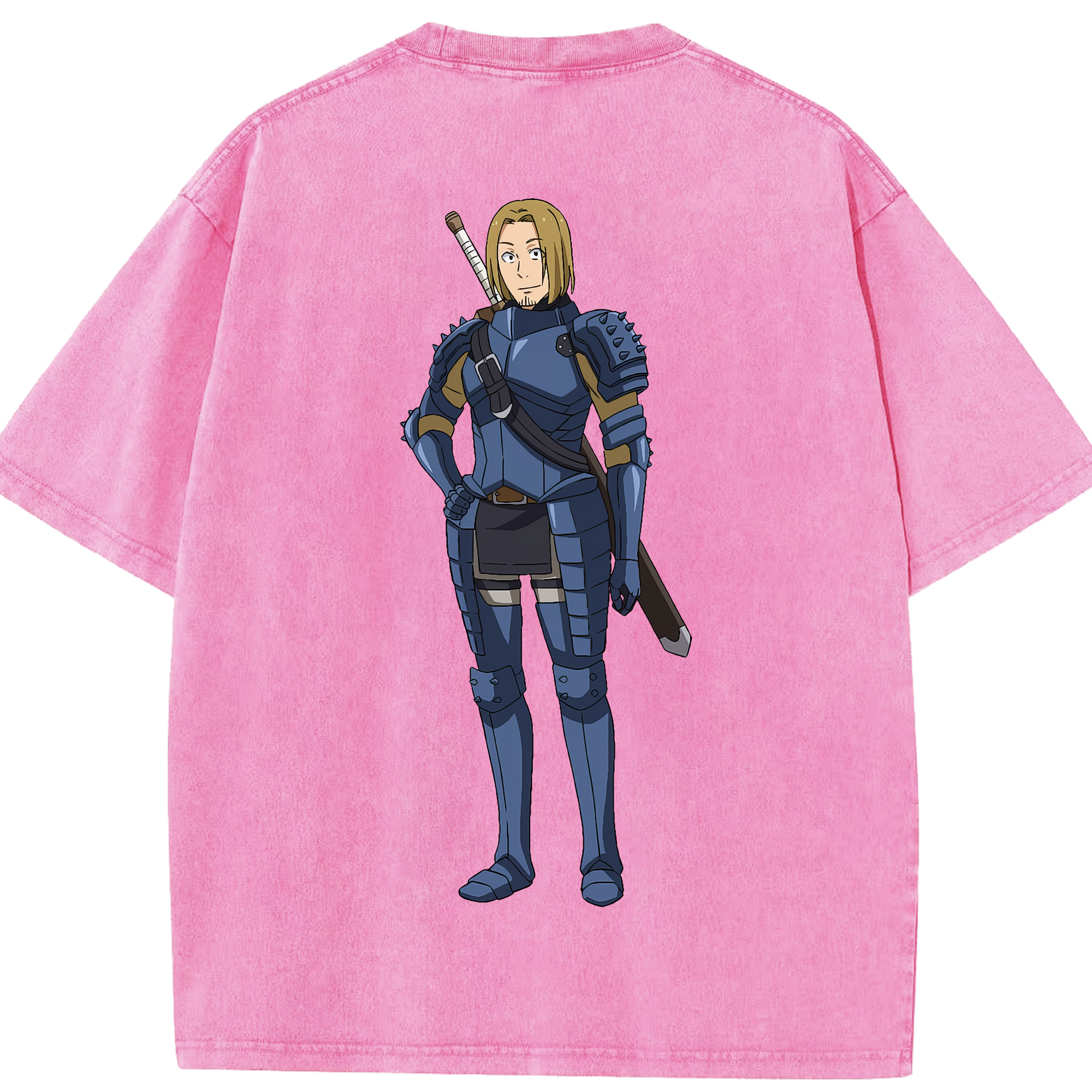 （画像用） 転スラ Regarding Reincarnated to Slime 綿100% ヴィンテージ風 半袖Tシャツ（背面プリント）